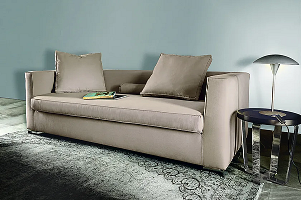 Sofa-Bett aus Stoff oder Leder VIBIEFFE Bel Air 2800 Fabrik VIBIEFFE aus Italien. Foto №4