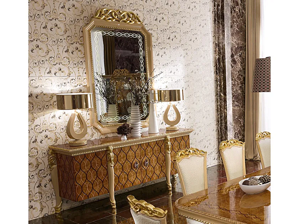 Sideboard mit Türen aus Holz A.R. Arredamenti Harmony 303 Fabrik A.R.ARREDAMENTI SRL aus Italien. Foto №5