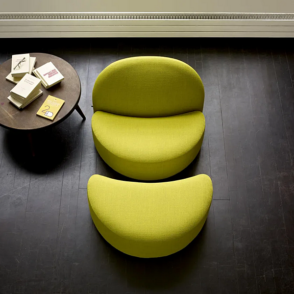 Polsterhocker aus Stoff Elysee LIGNE ROSET 13210305 Fabrik LIGNE ROSET aus Italien. Foto №3