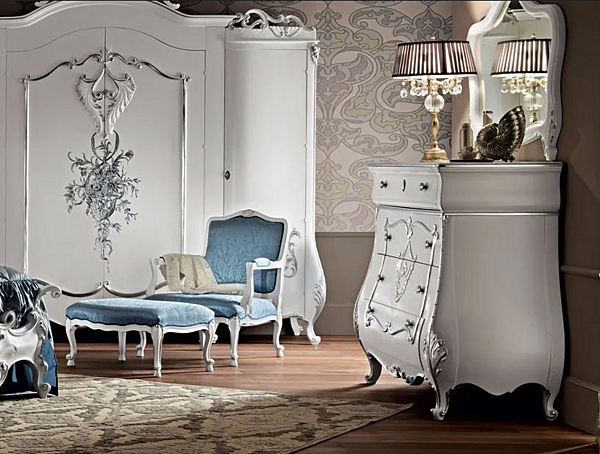 Schubladenkommode aus Massivholz Modenese Luxury Interiors 11210 Fabrik MODENESE GASTONE aus Italien. Foto №2