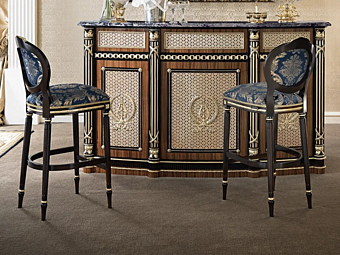 Polsterhocker aus Stoff Modenese Luxury Interiors 14523