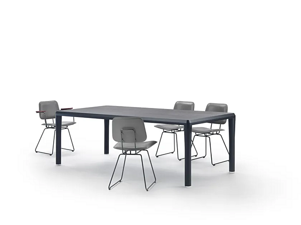 Rechteckiger Holztisch Kobo FLEXFORM Fabrik FLEXFORM aus Italien. Foto №4