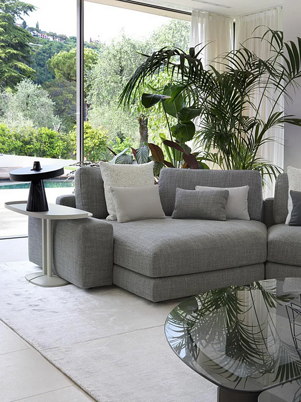 Modularsofa mit abnehmbarem Bezug Flou MyPlace Fabrik Flou aus Italien. Foto №4