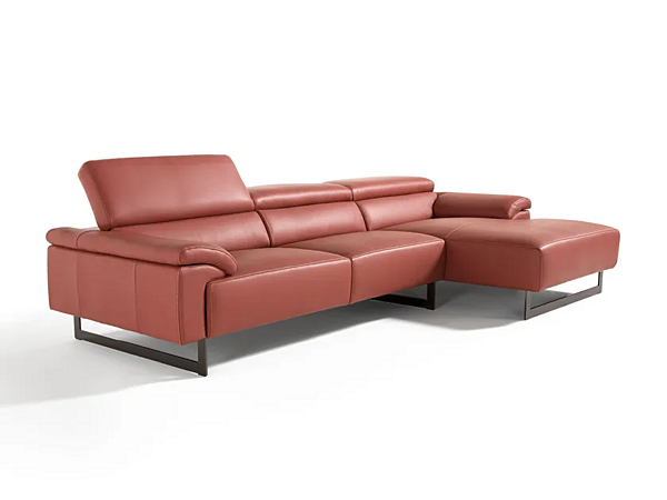 Ecksofa mit Chaiselongue aus Stoff Egoitaliano Malika Fabrik Egoitaliano aus Italien. Foto №1