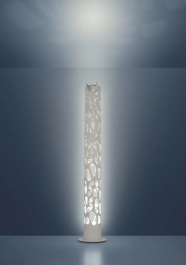 Stehlampe aus verchromtem Stahl mit LED-Arbeitslicht Artemide New Nature 1157W10APP Fabrik Artemide aus Italien. Foto №4