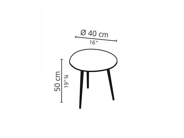 MDF Couchtisch geeignet 40 Mono CASAMILANO Fabrik CASAMILANO aus Italien. Foto №9