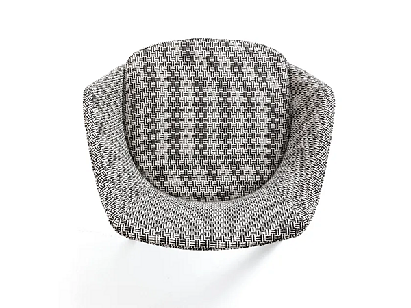 Stoffstuhl mit Armlehnen Cappellini Marfa Fabrik Cappellini aus Italien. Foto №7