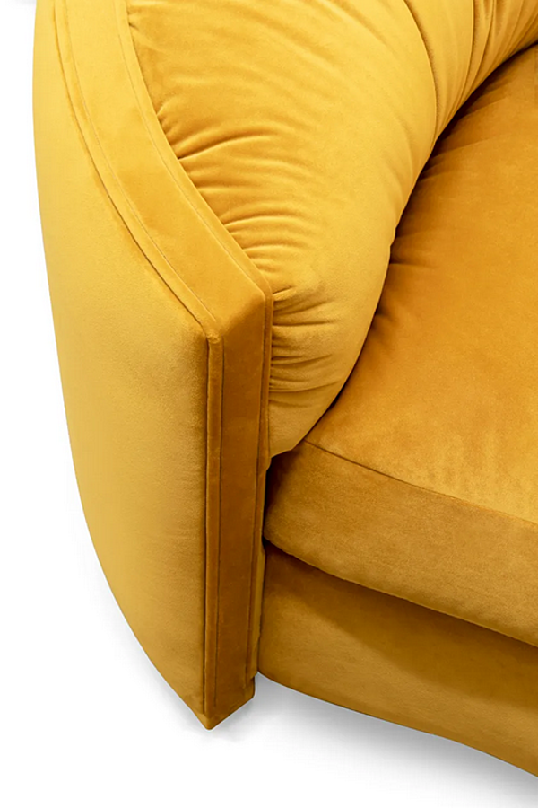 Kurviger Samtsofa Wales Rund Drei BRABBU Fabrik BRABBU aus Italien. Foto №5