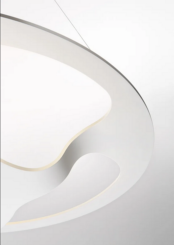 LED Pendelleuchte aus Aluminium Fabbian Glu Fabrik Fabbian aus Italien. Foto №6