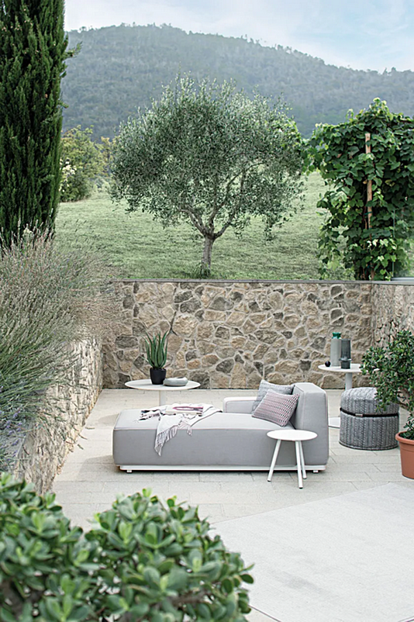 Modularer Gartensofa mit Stoffbezug für drei Personen Atmosphera Laguna 32 Fabrik ATMOSPHERA aus Italien. Foto №6