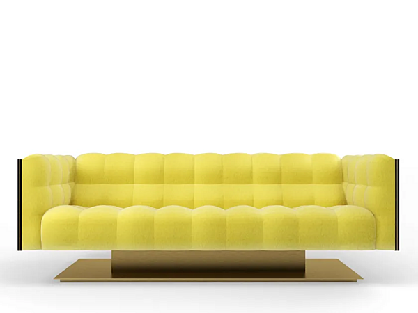 Dreisitzer Sofa mit gepolsterter Rückenlehne aus Stoff MARIONI Montgomery I0221 Fabrik MARIONI aus Italien. Foto №1
