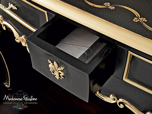 Konsolentisch aus Massivholz Modenese Luxury Interiors 12607 Fabrik MODENESE GASTONE aus Italien. Foto №3