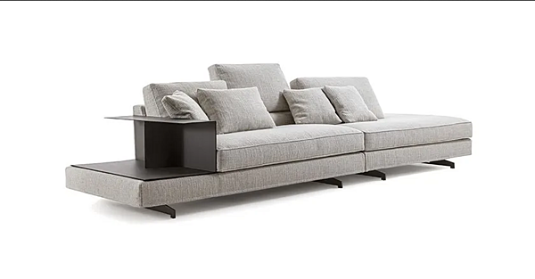 Ecksofa mit abnehmbarem Bezug aus Stoff Frigerio Davis Case Fabrik Frigerio aus Italien. Foto №6