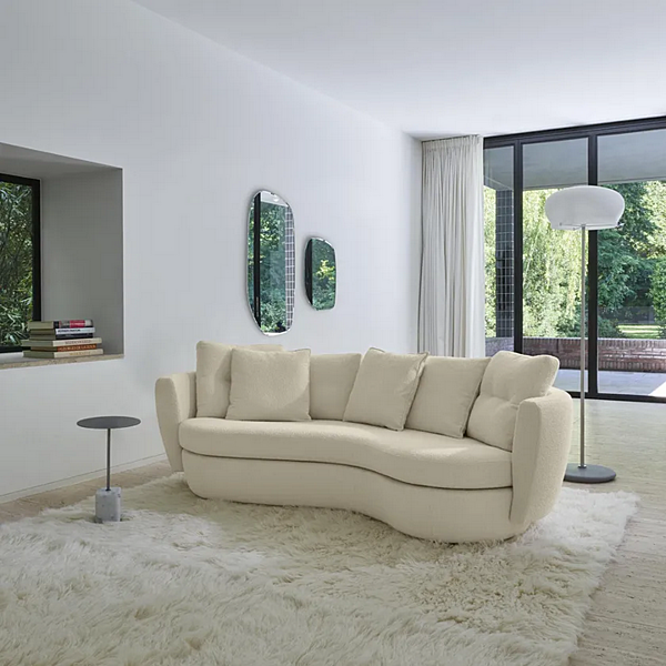 Dreisitzer Sofa mit geschwungener Form aus Stoff LIGNE ROSET IPANEMA 18020705 Fabrik LIGNE ROSET aus Italien. Foto №4