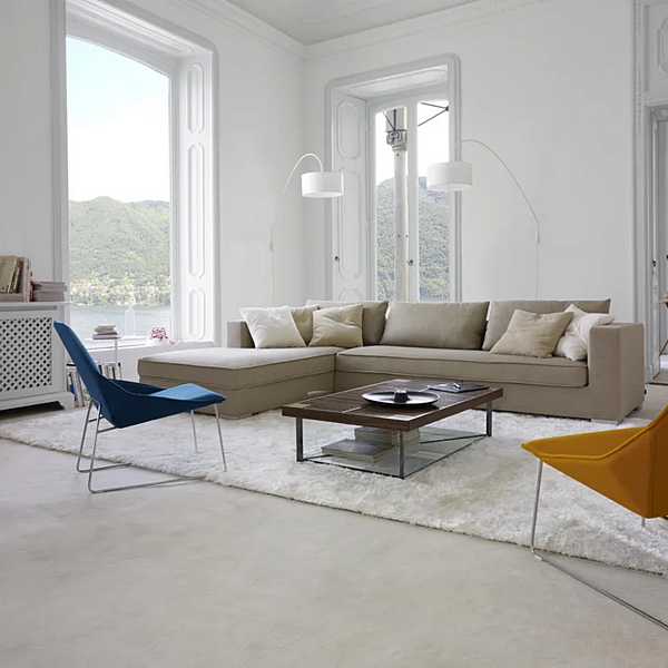 Niedriger rechteckiger Couchtisch aus Walnuss LIGNE ROSET PONTON 11497862 Fabrik LIGNE ROSET aus Italien. Foto №3