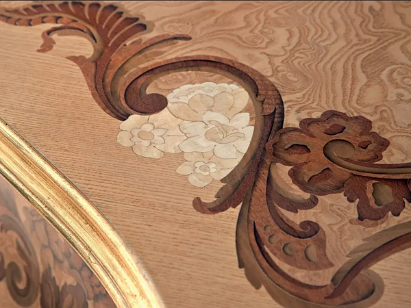 Sideboard mit Türen und Schubladen aus Holz Modenese Luxury Interiors 13603 Fabrik MODENESE GASTONE aus Italien. Foto №4