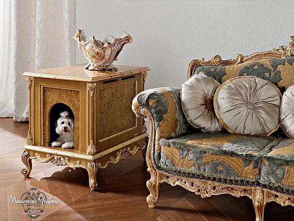 Hundehaus aus massivem Holz Modenese Luxury Interiors 12675 Fabrik MODENESE GASTONE aus Italien. Foto №1