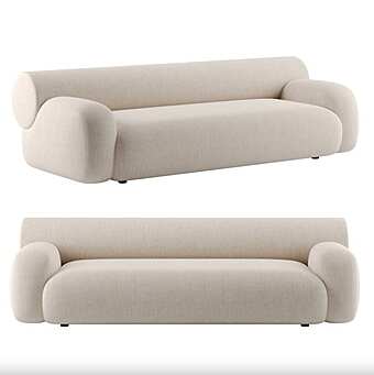 Couch MERIDIANI (CROSTI) Oscar Couch MERIDIANI (CROSTI) Oscar Fabrik MERIDIANI (CROSTI) aus Italien