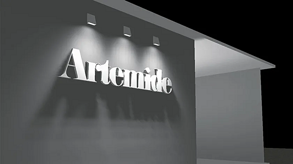 LED Wandleuchte aus Druckguss-Aluminium Artemide Cuneo Fabrik Artemide aus Italien. Foto №4