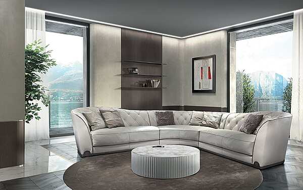 Sofa LONGHI (F. LLI LONGHI) W 553 Fabrik LONGHI (F.LLI LONGHI) aus Italien. Foto №3