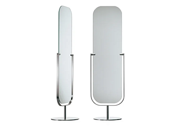 Zweiseitiger Standspiegel aus Glas Cappellini MIRROR MI_1