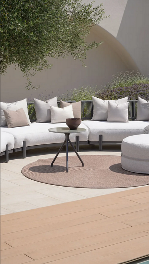 Modularer Gartensofa aus Stoff mit weicher Rückenlehne Loto Atmosphera Fabrik ATMOSPHERA aus Italien. Foto №17