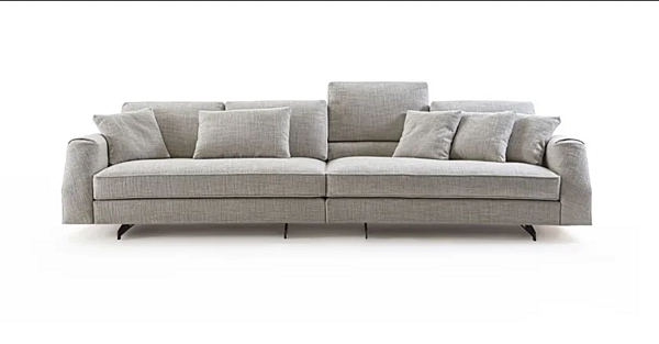 Ecksofa aus Stoff mit abnehmbarem Bezug Frigerio Davis Class Fabrik Frigerio aus Italien. Foto №2