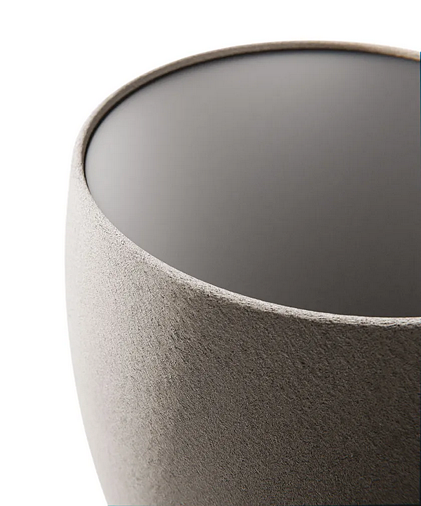 Runder Couchtisch aus Zement und Glas MisuraEmme Boston Fabrik MisuraEmme aus Italien. Foto №2