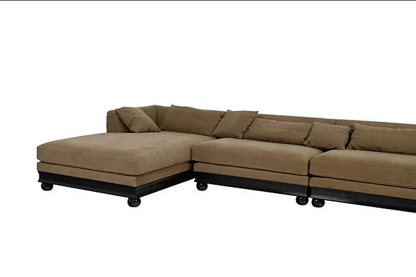 Modularer Baumwollsofa mit Chaiselongue Paris Extra CHELINI Fabrik CHELINI aus Italien. Foto №4