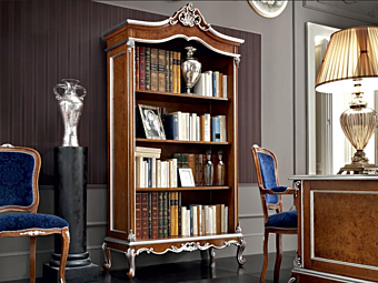 Offenes Bücherregal aus Massivholz Modenese Luxury Interiors 12302 Fabrik MODENESE GASTONE aus Italien
