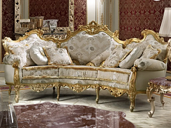 Drei-Sitzer Sofa aus Stoff Modenese Luxury Interiors 15404 Drei-Sitzer Sofa aus Stoff Modenese Luxury Interiors 15404 Fabrik MODENESE GASTONE aus Italien