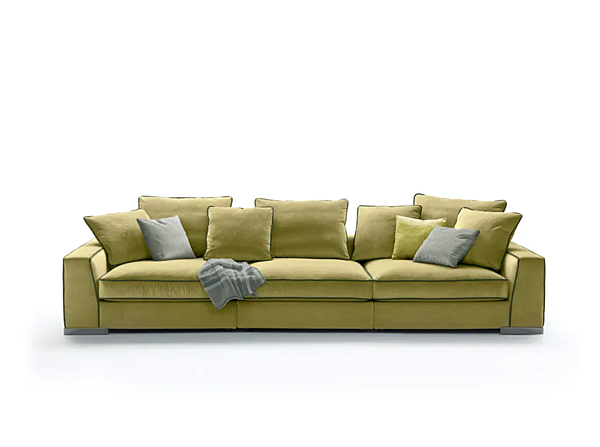 Ecksofa aus Stoff mit abnehmbarem Bezug FLEXFORM Armand Fabrik FLEXFORM aus Italien. Foto №4