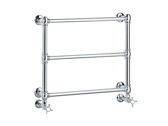 Vertikaler Wandhandtuchwärmer aus Messing Granley Gaia Mobili Fabrik GAIA aus Italien