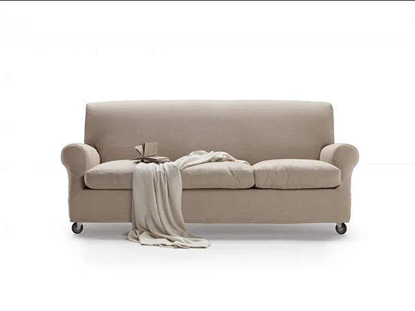 Dreisitzer Stoffsofa mit gepolsterter Rückenlehne FLEXFORM Nonnamaria Fabrik FLEXFORM aus Italien. Foto №1