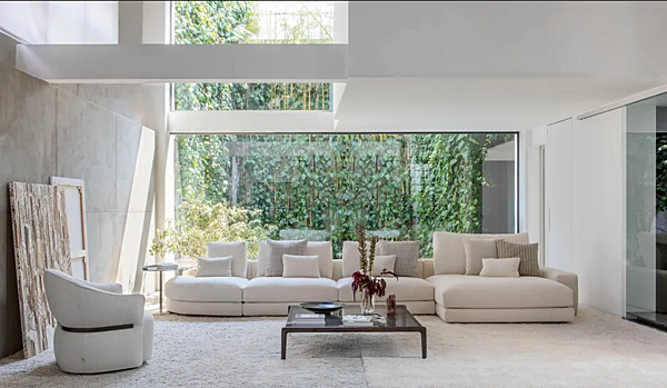 Modularsofa mit abnehmbarem Bezug Flou MyPlace Fabrik Flou aus Italien. Foto №2