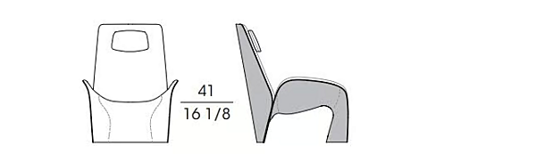 Lederarmstuhl EVA GIORGETTI 66910, 66911 Fabrik GIORGETTI aus Italien. Foto №5