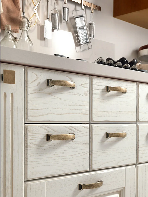 Holzküche mit Griffen Laura LUBE CUCINE 02 Fabrik LUBE CUCINE aus Italien. Foto №6