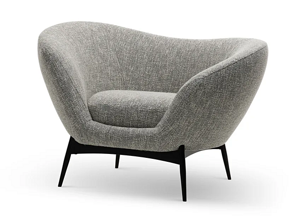 Stoffarmstuhl mit Armlehnen Saba Oltremare Fabrik SABA aus Italien. Foto №2