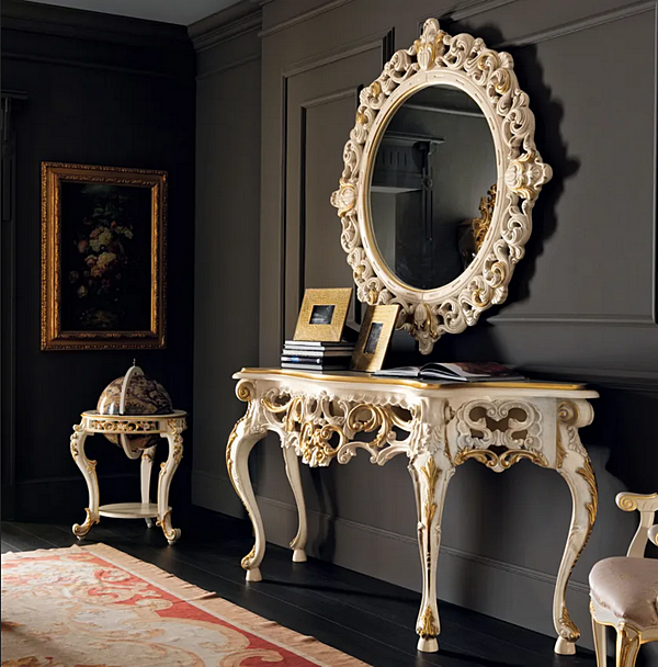 Barock Bar Cabinet aus Holz Modenese Luxury Interiors 11642 Fabrik MODENESE GASTONE aus Italien. Foto №4