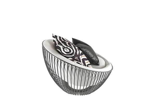 Sonnenliege ROBERTO CAVALLI COSMOPOLITAN Fabrik ROBERTO CAVALLI aus Italien. Foto №3