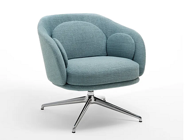 Drehstuhl mit abnehmbarem Bezug Sunset Saba Fabrik SABA aus Italien. Foto №1