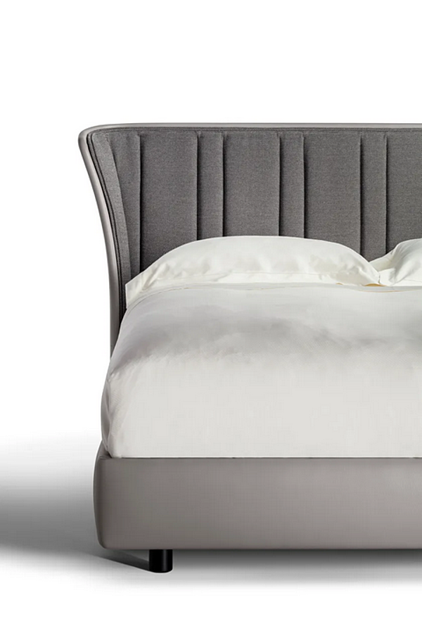 Doppelbett mit gepolstertem Kopfteil aus Stoff POLTRONA FRAU LOLA DARLING Fabrik POLTRONA FRAU aus Italien. Foto №4