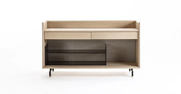 Holzfurnier Sideboard Analog Frigerio Fabrik Frigerio aus Italien. Foto №4