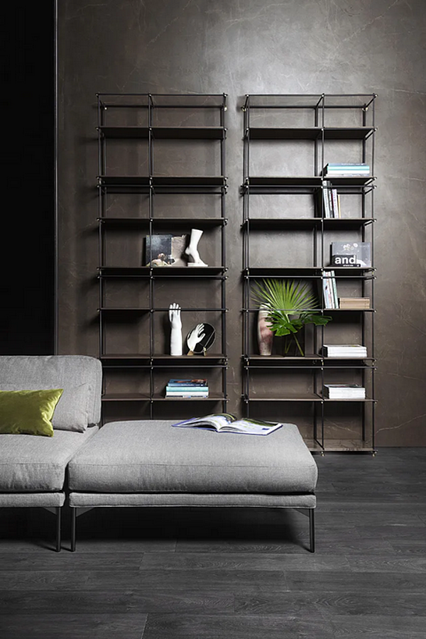 Sektionale Bücherregal aus Eiche VIBIEFFE 9900 E Spirit Fabrik VIBIEFFE aus Italien. Foto №6