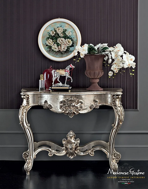 Konsolentisch aus Massivholz Modenese Luxury Interiors 12605 Fabrik MODENESE GASTONE aus Italien. Foto №2