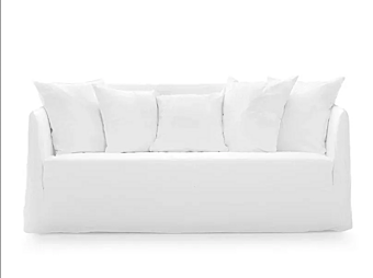 Drei-Sitzer Stoffsofa mit abnehmbarem Bezug Gervasoni Ghost 10 Drei-Sitzer Stoffsofa mit abnehmbarem Bezug Gervasoni Ghost 10 Fabrik Gervasoni aus Italien
