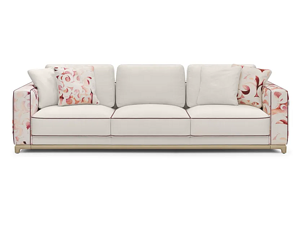 Dreisitzer Stoffsofa mit gepolsterter Rückenlehne FORMITALIA  H -Sofa-B Fabrik FORMITALIA aus Italien. Foto №1