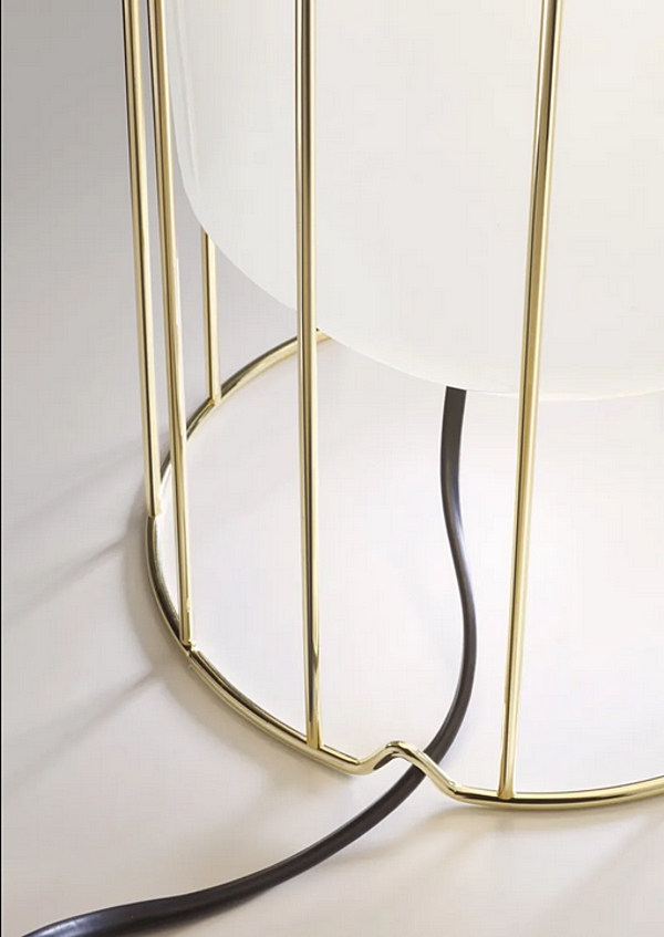 Tischlampe aus geblasenem Glas Fabbian Aerostat Fabrik Fabbian aus Italien. Foto №4