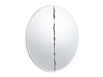 Runder Wandspiegel aus Glas Gallotti&Radice Niagara Fabrik Gallotti & Radice aus Italien