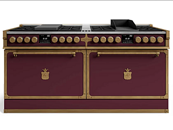 Professioneller Gasherd Fiorentina 2OGS366FC Officine Gullo 2OGS366FC Fabrik Officine Gullo aus Italien